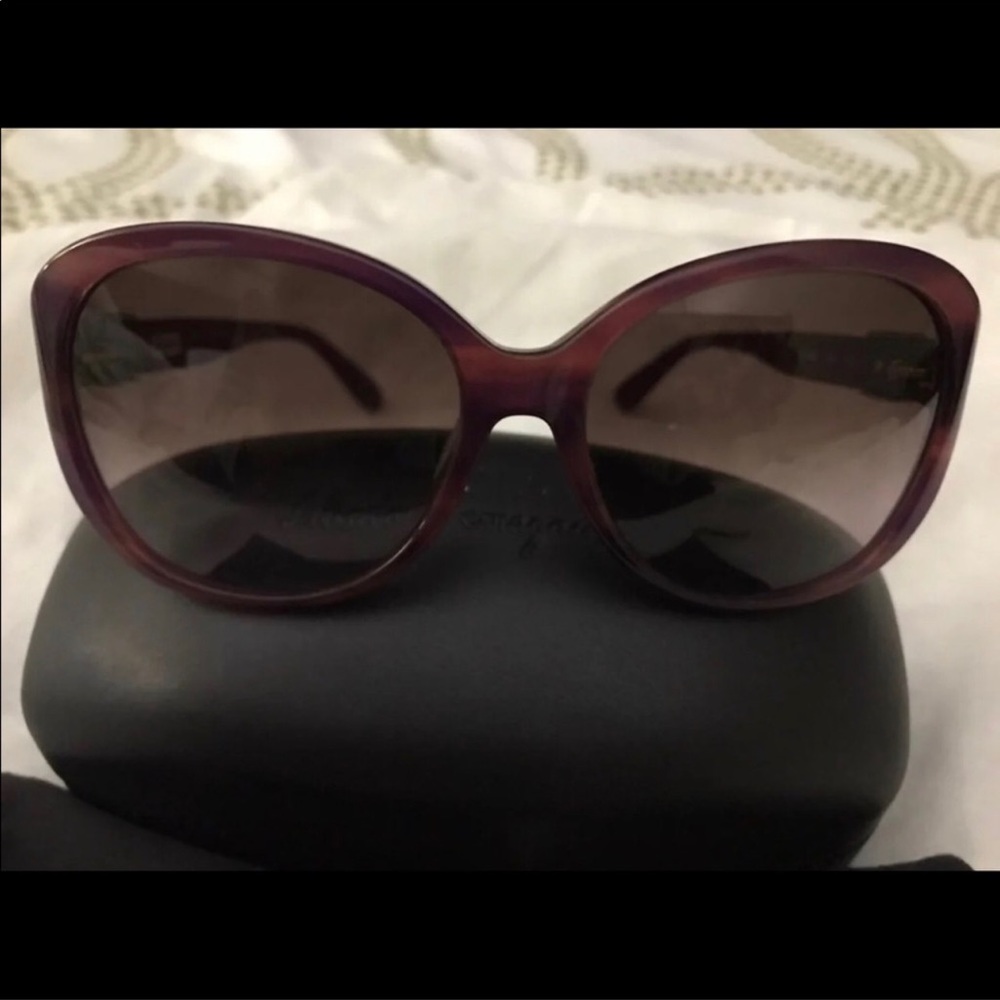 G-Salvatore Ferragamo Purple Sunglasses
